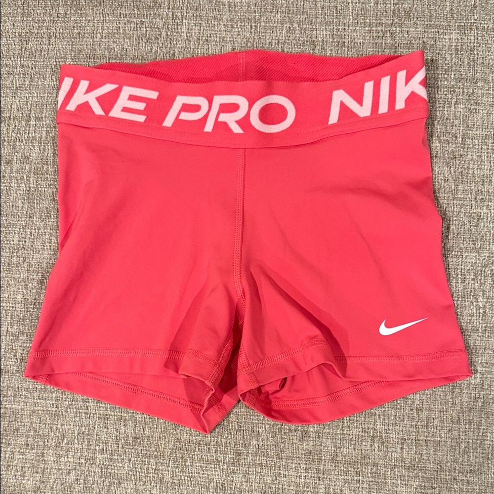 Nike Women's Pro Red Athletic Shorts XS